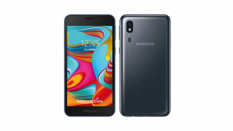 Samsung Galaxy Core A2 Android Go addition leaked with Exynos 7870