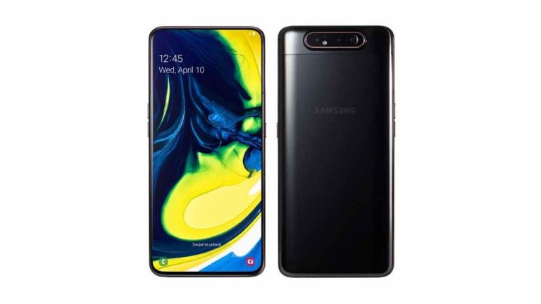 Samsung Galaxy A80 rotating Camera seems not to work properly