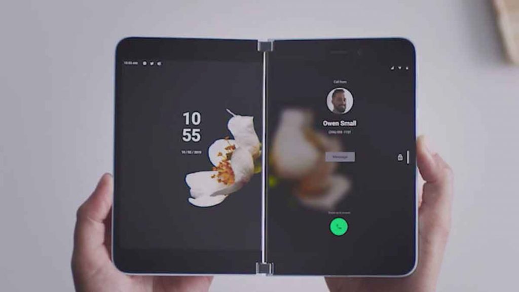 microsoft android foldable