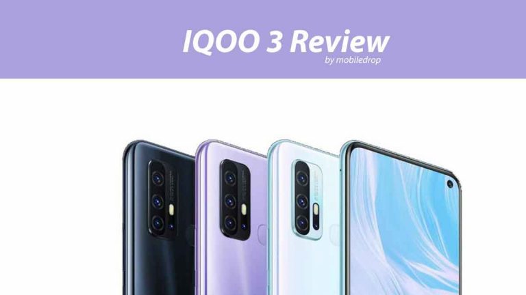 IQOO 3 Review with Pros and Cons