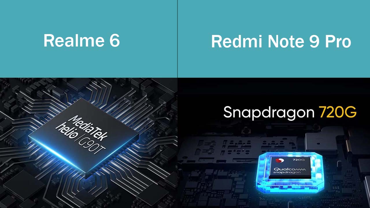 Realme 6 vs Redmi Note 9 pro