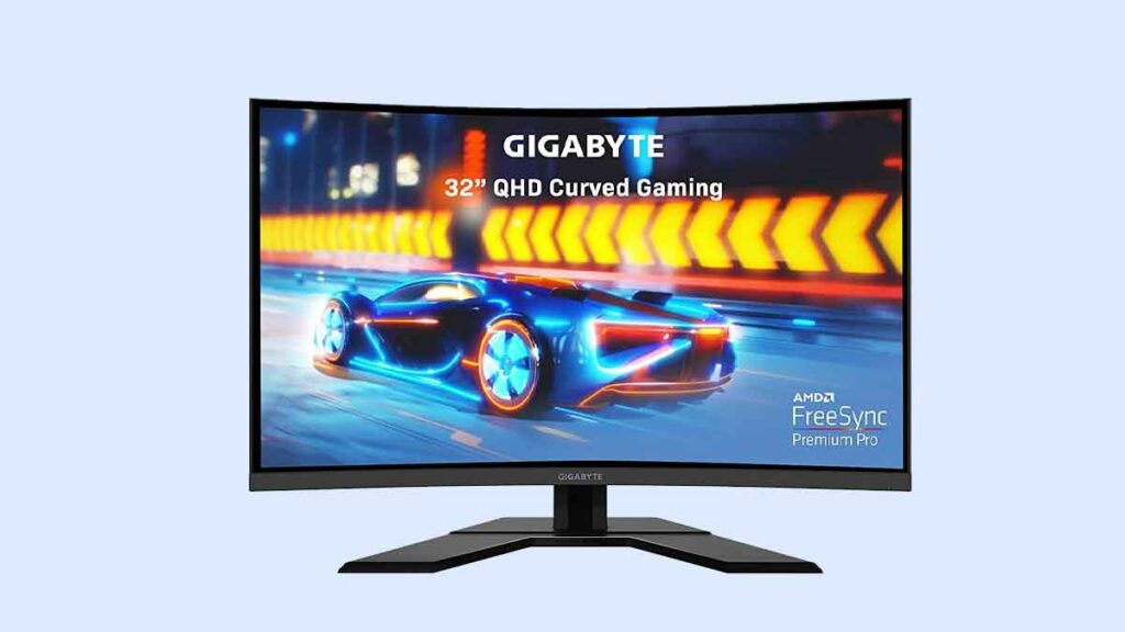 GIGABYTE 4k Curved Gaming Monitor G32QC