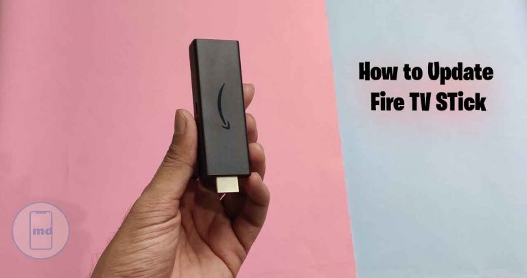How to Update Amazon Fire Stick TV