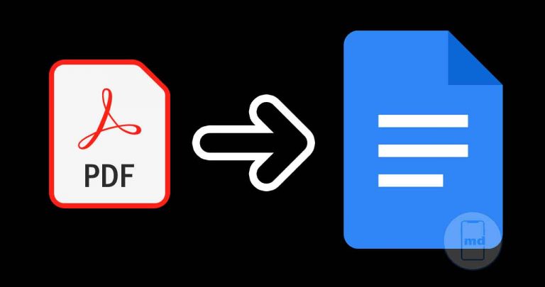 How to Convert PDF to Document in Google Docs