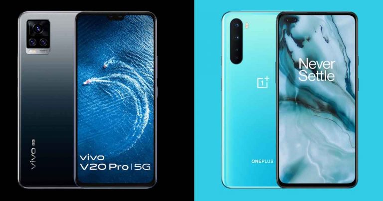 OnePlus Nord vs Vivo V20 Pro 5G: Which is Better