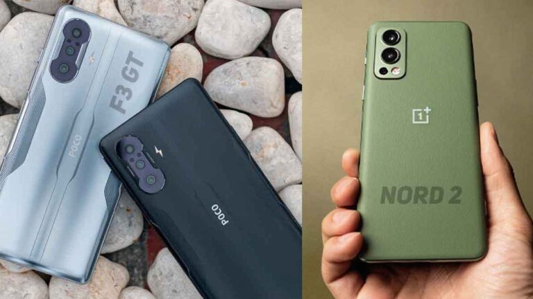 OnePlus Nord 2 vs POCO F3 GT: Which is best Buy