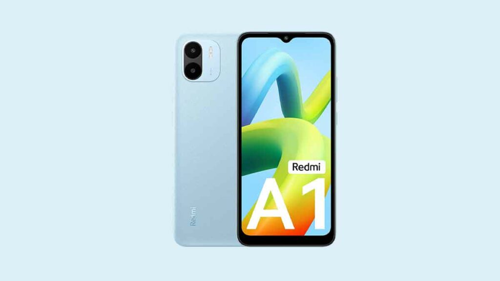 Redmi A1 Front and Rear Sides