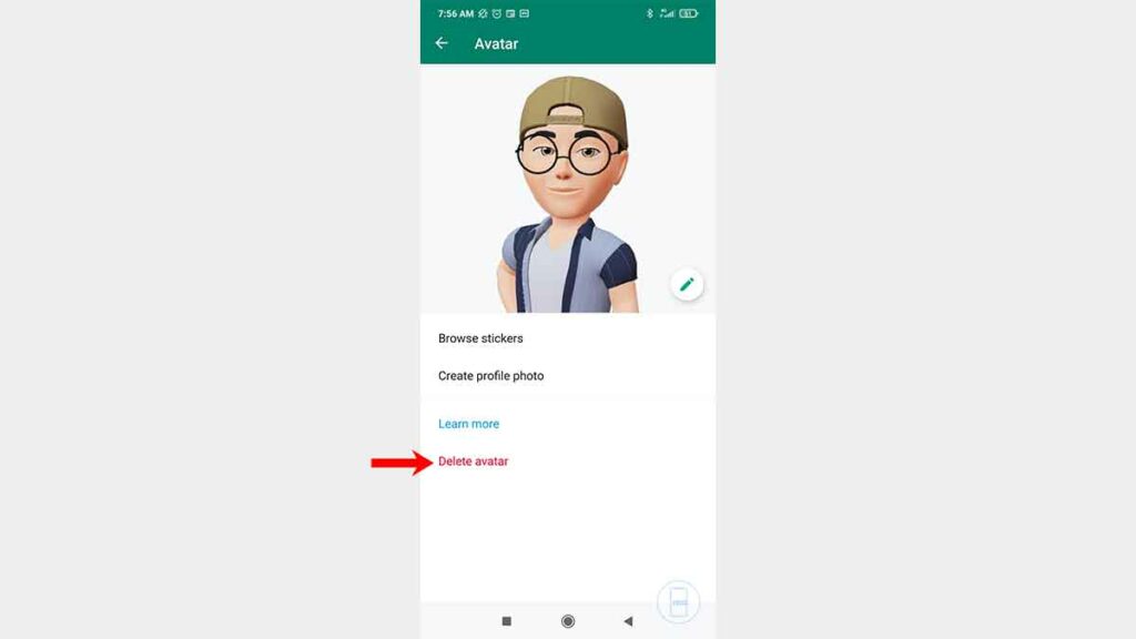 Delete Your WhatsApp Avatar