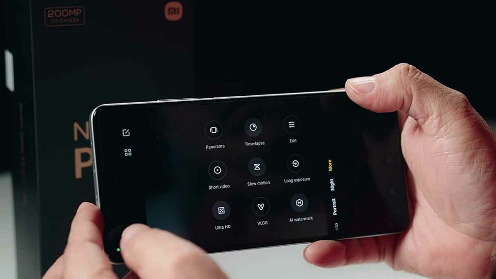 Redmi Note 12 Pro Plus 5G Camera app Features