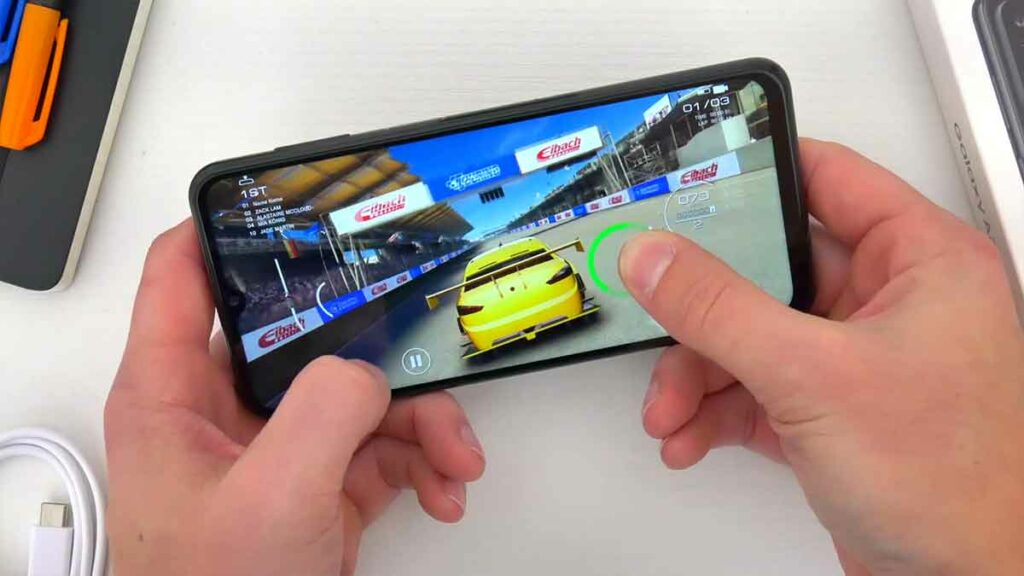 Samsung Galaxy A23 5G Playing Games