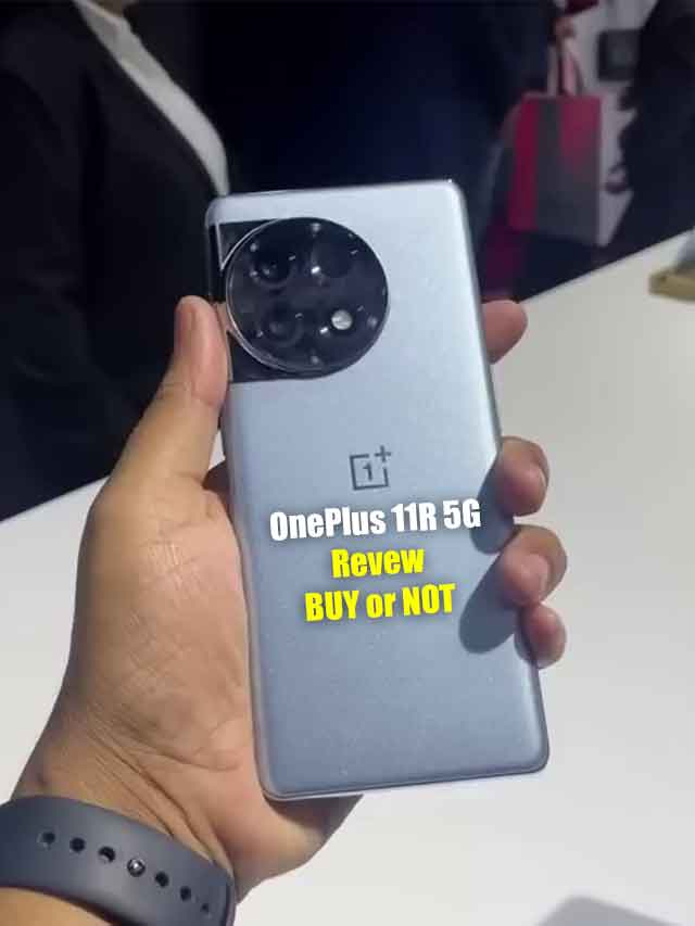 OnePlus 11R 5G Rear Design