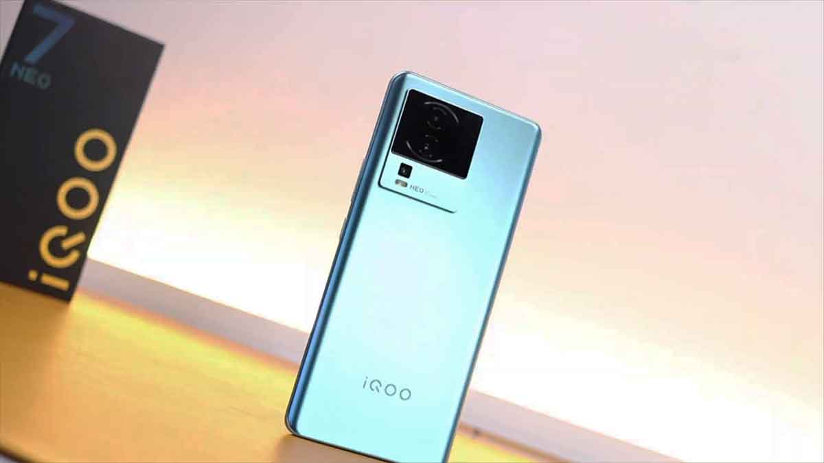 iQOO Neo 7 5G back Side Design 1