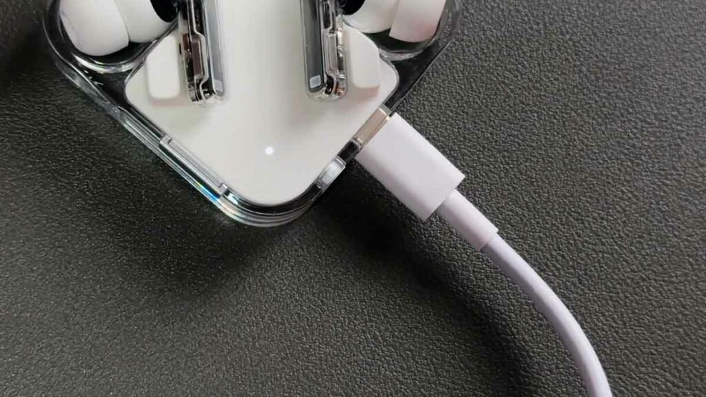 Nothing Ear 2 Charging with Cable