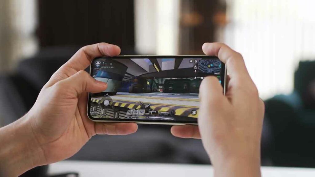Samsung Galaxy A54 5G COD Mobile Gameplay