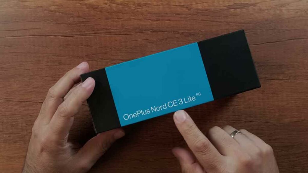 OnePlus Nord CE 3 Lite 5G Indian Retail Box
