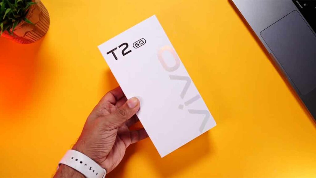 Vivo T2 5G Retail Box