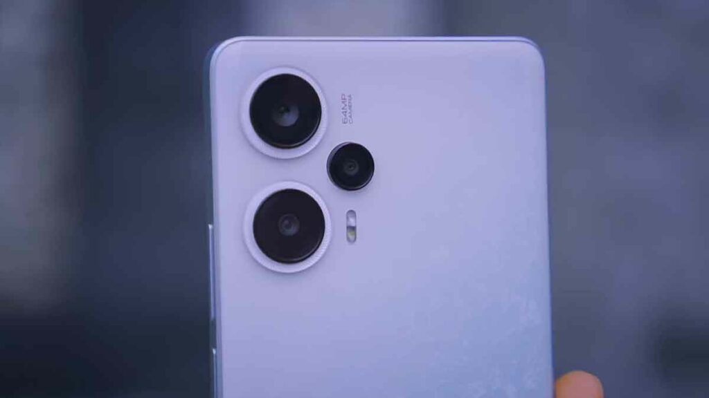 POCO F5 5G Rear Camera Placement and rear design