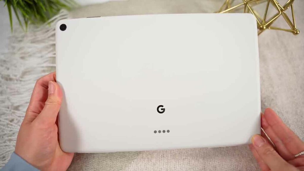 Google Pixel Tablet back side