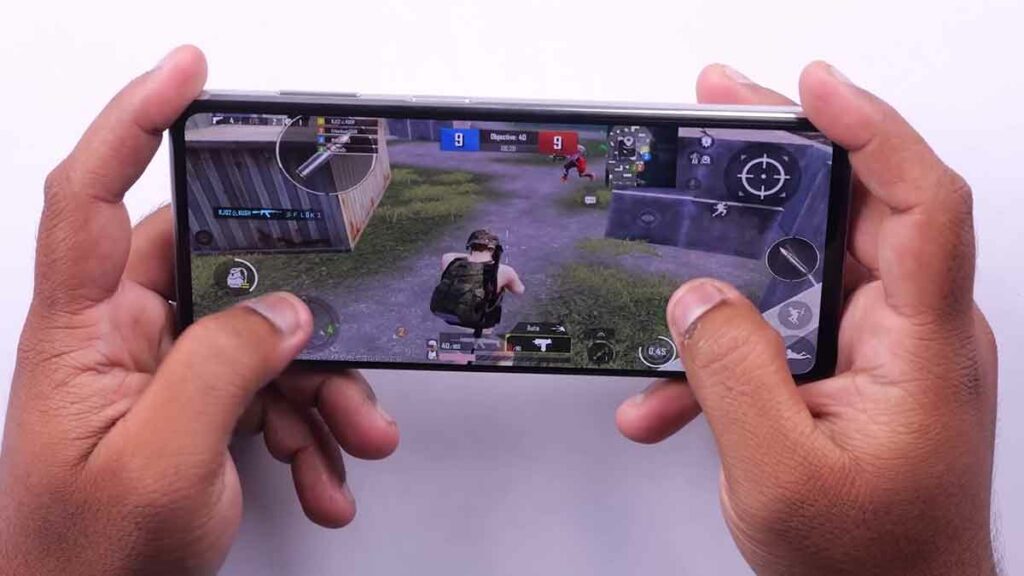 Samsung Galaxy F54 5G BGMI gameplay