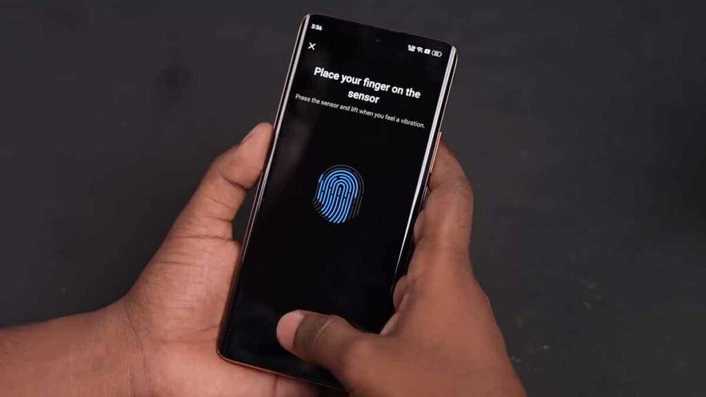Setting up Fingerprint on Realme 11 Pro Plus 5G