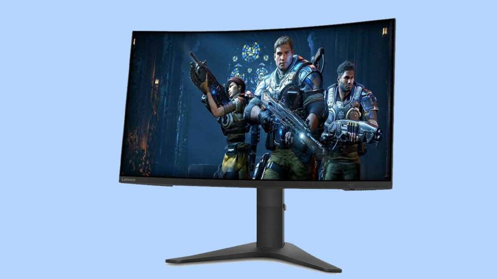 Lenovo G27c-10 Curved Gaming Monitor Front Side