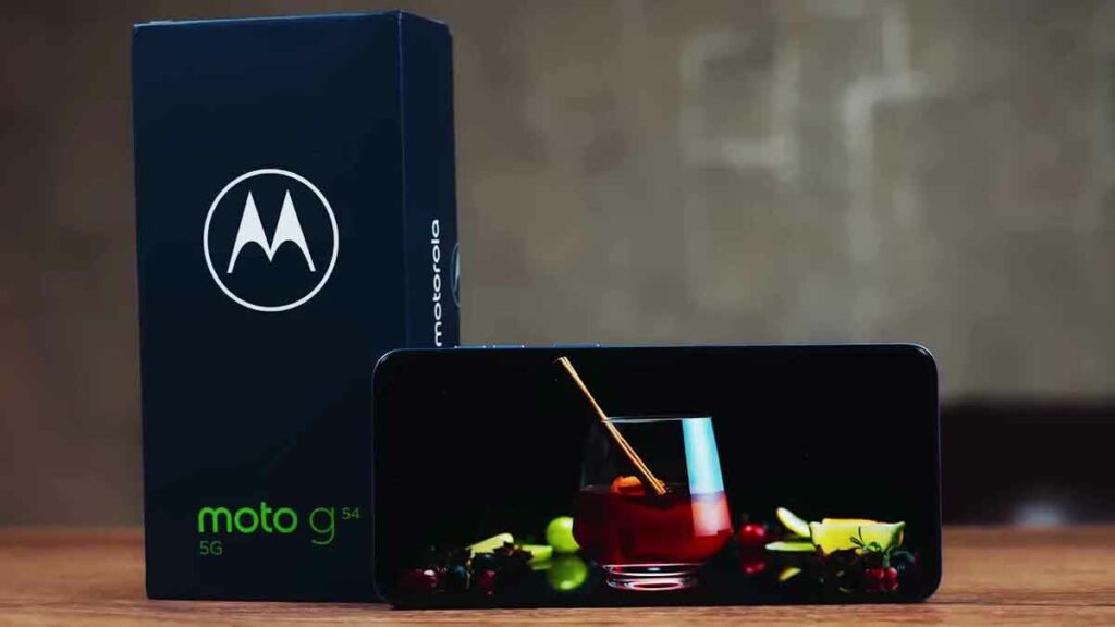 Motorola G54 5G Retail box