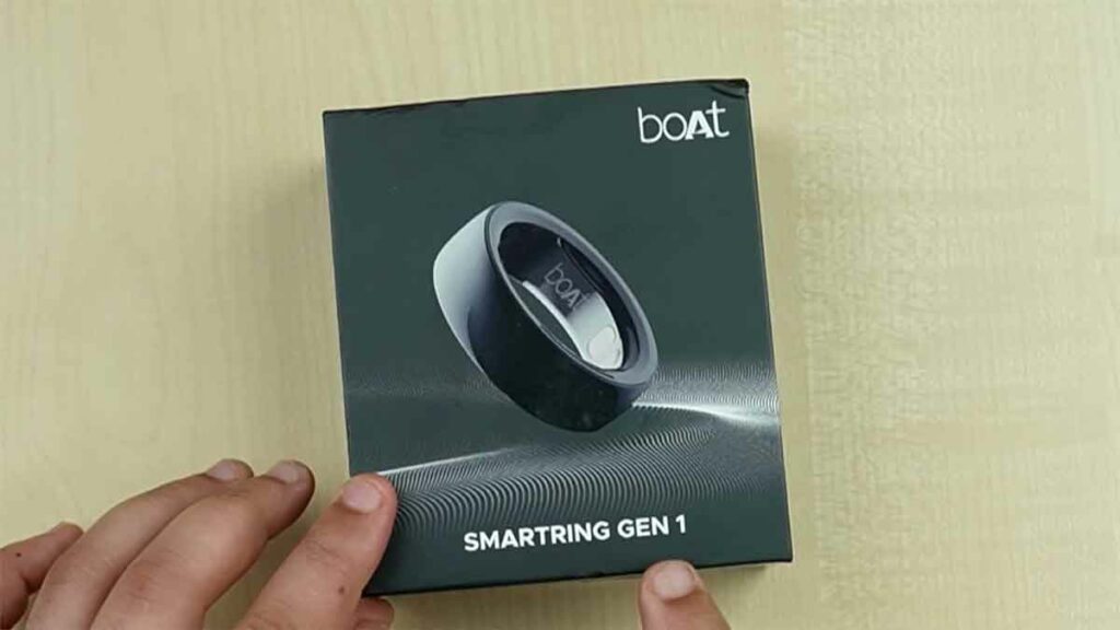 boAt Smart Ring Gen 1 Retail Box