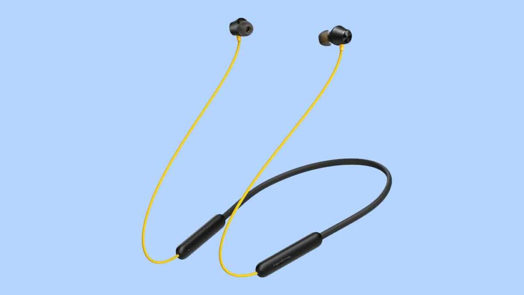 realme Buds Wireless 2 Neo Black and Yellow Image